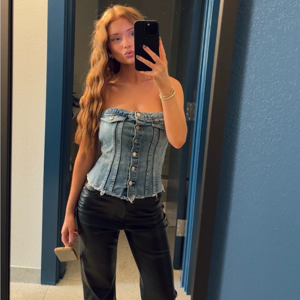 Denim Top